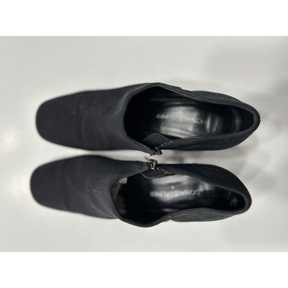 Donald Pliner Womens Black Chelsie Bootie Shootie Wedge Size 6.5 M - Picture 2 of 9
